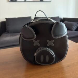 Jeffree Star x Shane Pig Piggy Backpack Black 100% Authentic